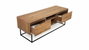 Hanah Home Laxus 140 Soporte para TV Nogal y Negro